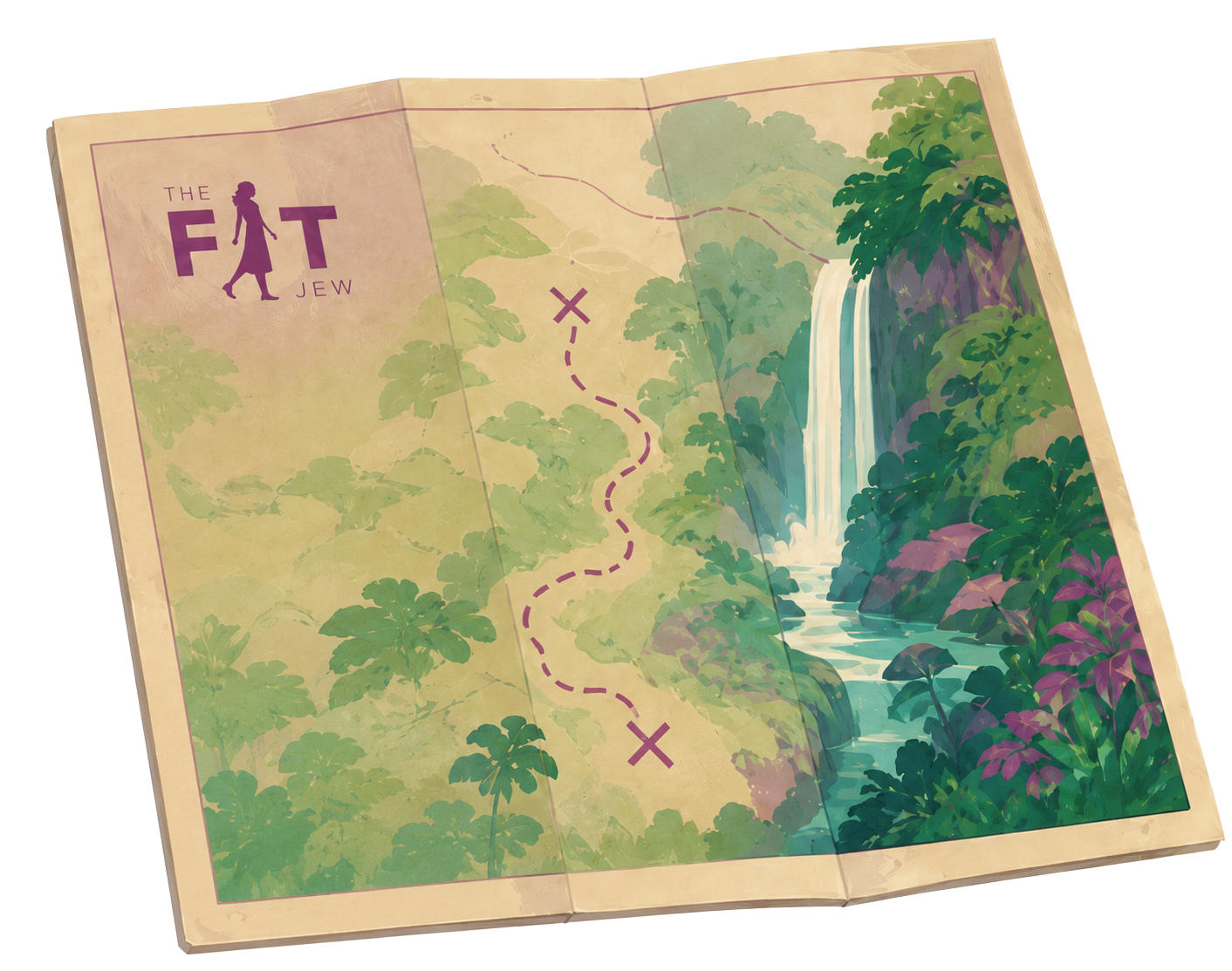 Mossy trail map